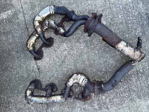 Gt40 exhaust manifolds pair - gt40,