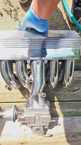 Gt40 tubular intake - up&low,